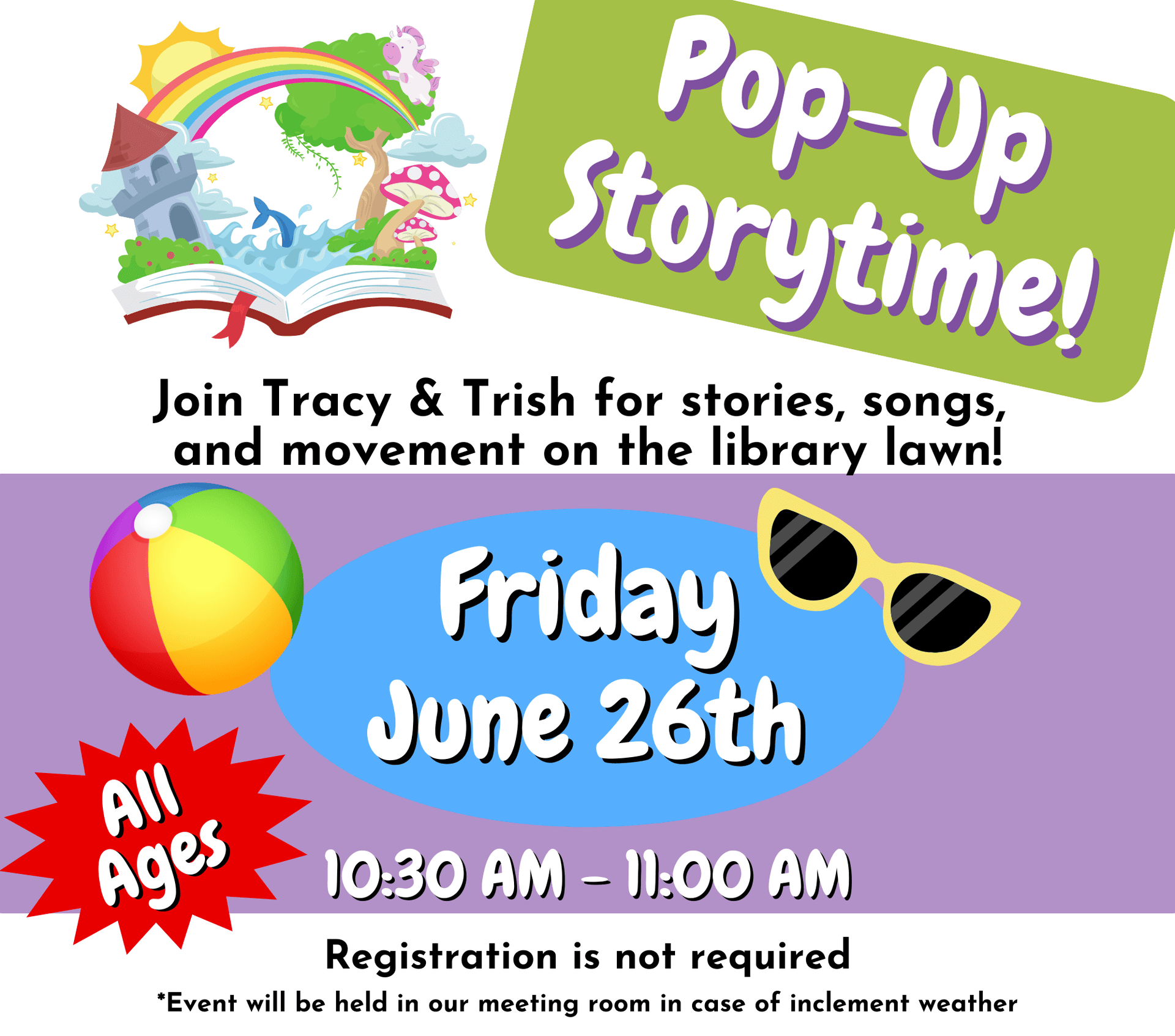 pop up storytime website