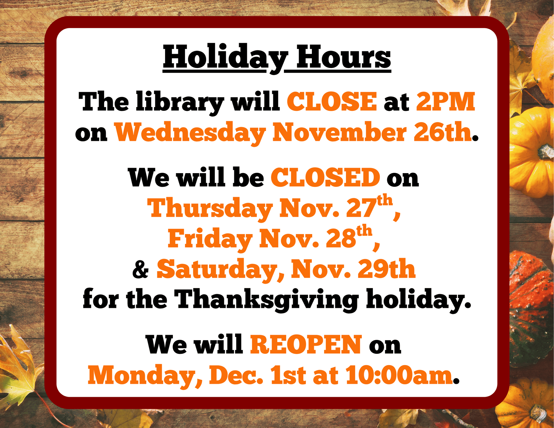 thanksgiving hours flyer (1)
